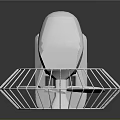 Modern White Tabletop Electric Fan With Solar Panel And Efficient Design