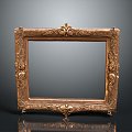 European-style Photo Frame Antique Photo Frame Classical Photo Frame 3d model