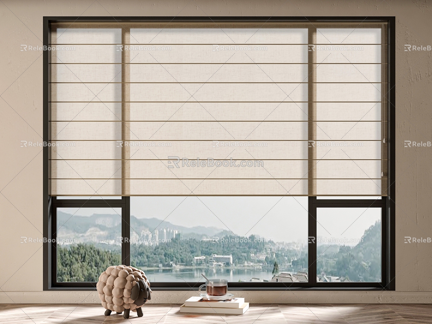 Shangri-La Curtain Dream Curtain model