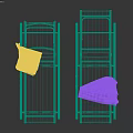 Outdoor Lounge Chair Frames With Mesh Seats And Adjustable Backrests