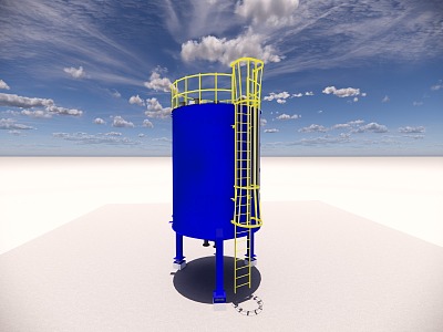 Weighing scale tank model