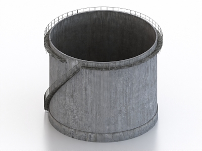 Water Tower Material Storage Silo Barrel Water Storage Tank Water Storage Tank Water Tank 3d model