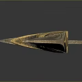 Traditional Handcrafted Weapon Knife With Wooden Handle Metal Blade And Sharp Edge