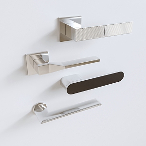 Modern Door Handle 3d model