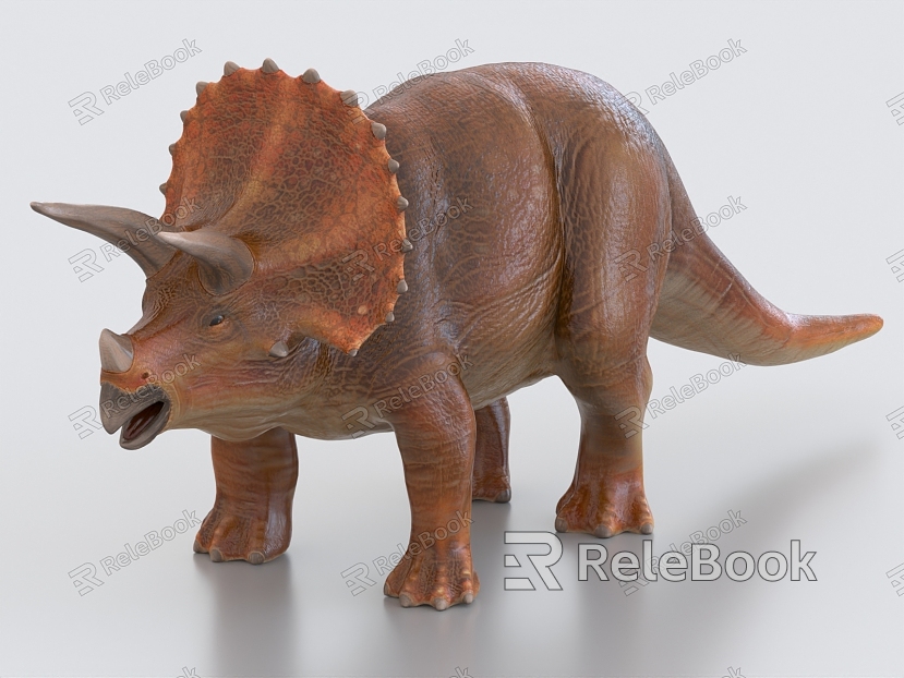 Triceratops Dinosaurs Ancient Animals Ancient Creatures model