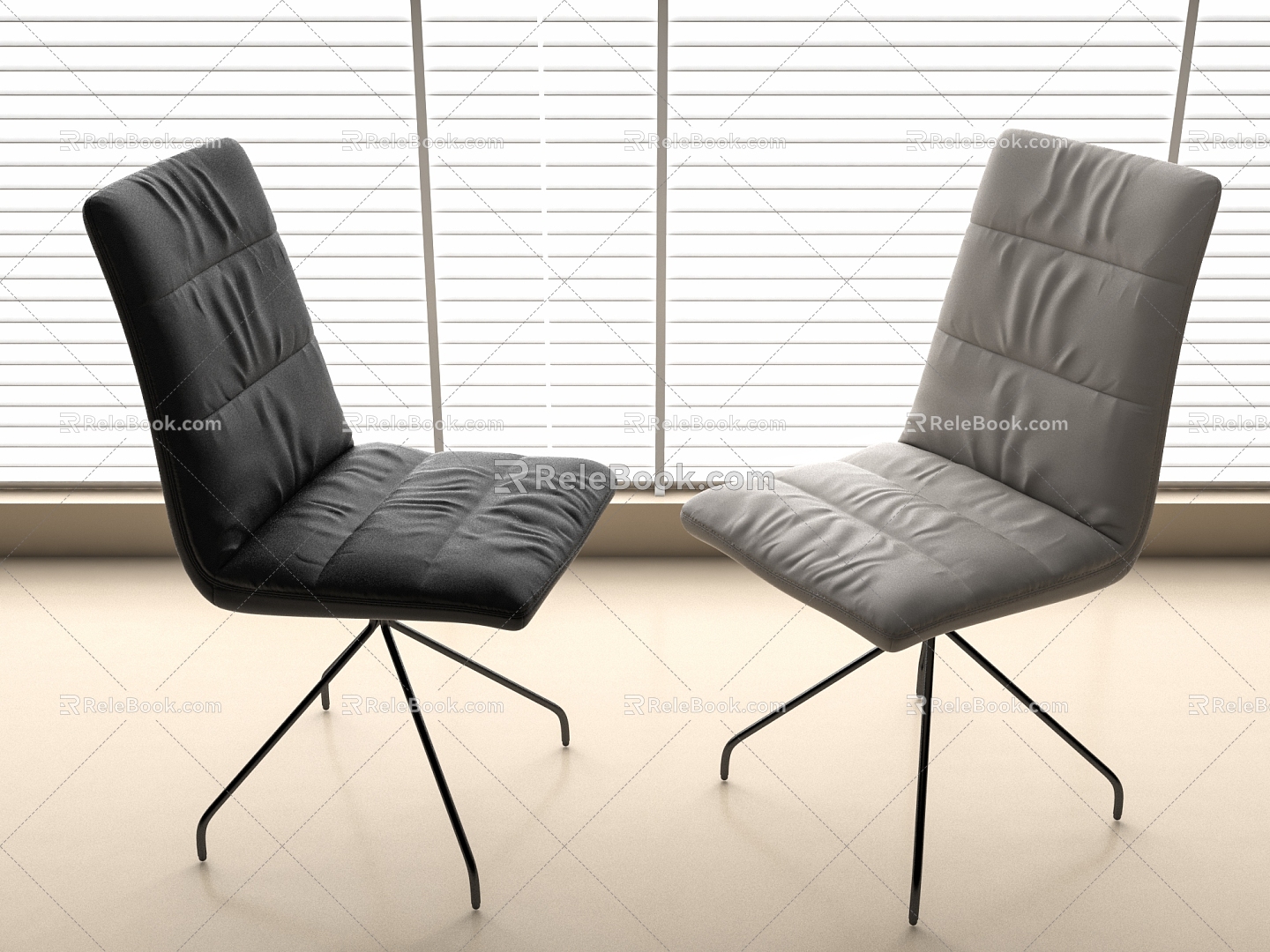 Modern Office Chair Boss Chair Conference Chair 3d model