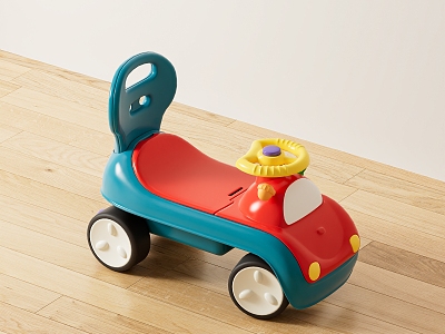 Modern toy car children toy car 3d model