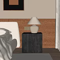 Modern bedside table 3d model