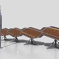 Smart Intelligent Machine with Solar Panels Arranged in Hexagonal Structure for Efficient Energy Collection