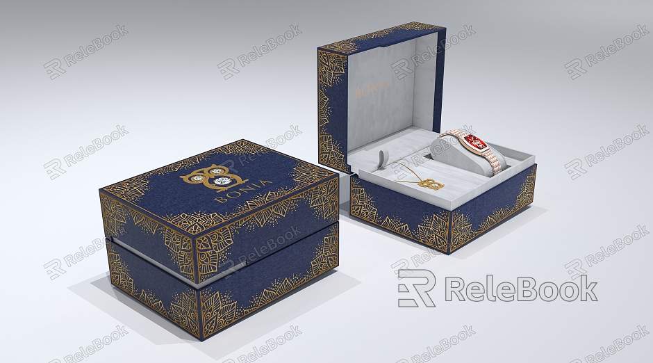 Gift box gift box watch box watch watch box packaging box model