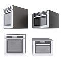 Modern Oven Oven Microwave Oven 3d model