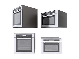 Modern Oven Microwave Oven 3d model