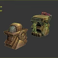 Sci-fi Items Sci-fi Components High-tech Components Sci-fi Equipment Sci-fi Scene Sci-fi Environment Game Scene 3d model