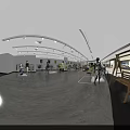 Modern Clothing Store Interior With Mannequins Clothing Displays And Bright Lighting