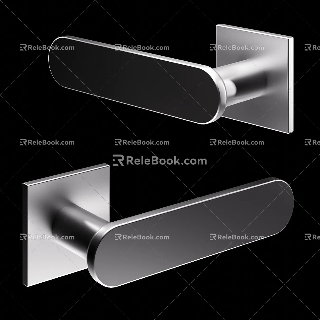 Door handle handle 3d model