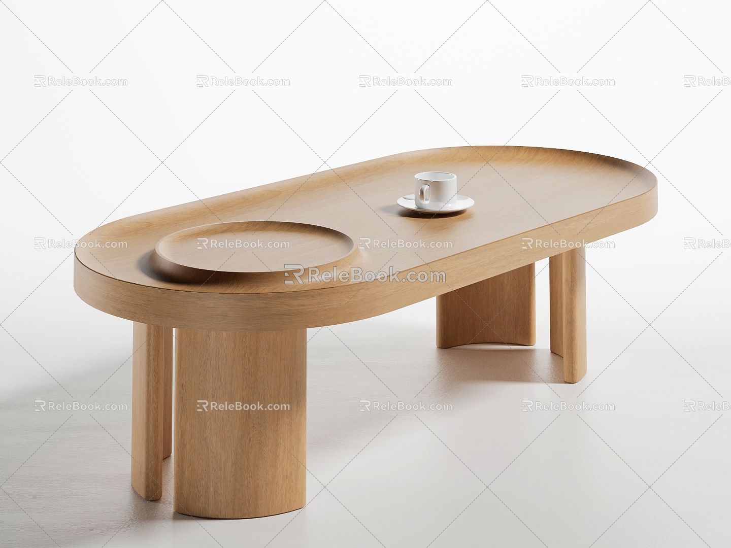 Coffee table 3d model