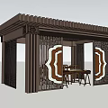 New Chinese Pavilion 3d model