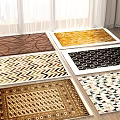 Modern Versatile Square Rugs With Various Patterns For Home Living Room Decor