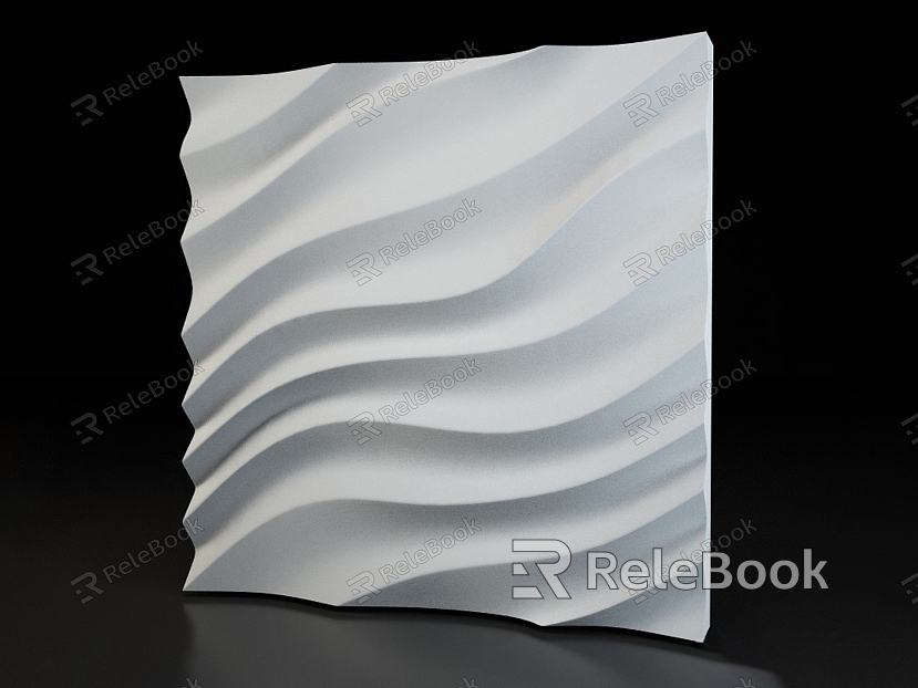 Modeling Wall Panel Wall Trim Panel model