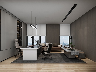 General Manager Office Collection 3d model