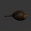 Organic Fresh Whole Beetroot with Long Taproot and Green Sprouts on Dark Background
