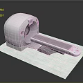 White Medical CT Scanner Diagnostic Imaging Equipment With Patient Examination Table