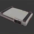 White Flatbed Electronic Scanner Appliance With Modern Black Side Panels