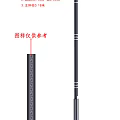 Modern Outdoor Light Pole with Vertical Decorative Patterns and Metal Construction for Garden Yard Lighting