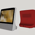 Small Smart Screen X8 Touch Screen Speaker Video Call Bluetooth Audio Radio Camera Home Theater KTV 3d model