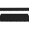 Chinese-style eaves building components 3d model