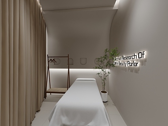 beauty room beauty room single beauty room spa massage 3d model