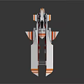 Modern Spaceship Spacecraft 3d model