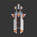 Modern Spaceship Spacecraft Spacecraft 3d model