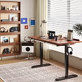 Modern Minimalist Dressing Table Design With Mirror Drawers And Wooden Top