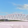 Waibaidu Bridge 3d model