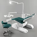 Ergonomic Modern Medical Dental Chair With Adjustable Seat And Tool Tray