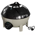 GADAR Portable Grill With Various Colors Open Lid Design Cooking Juicy Burgers For Outdoor Use