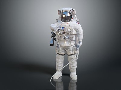 Modern Astronaut Spaceman Space Suit Space Suit model