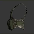 Camouflage Tactical Vest With Multiple Pockets And Utility Design For Daily Use