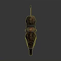 Detailed Fantasy Crocodile Head Horse Body Creature With Saddle And Reins