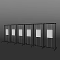 Modern Display Shelves With Wheels And Transparent Panels For Retail Exhibition