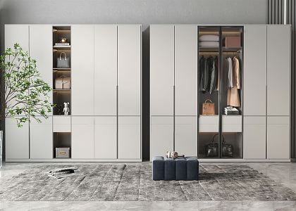 Modern wardrobe 3d model