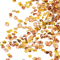 Colorful Watercolor Style Autumn Fallen Leaves Horticultural Ornaments For Backyard Outdoor Garden Landscape Decoration