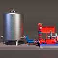 Pressure Tank Pressure Tank 3d model