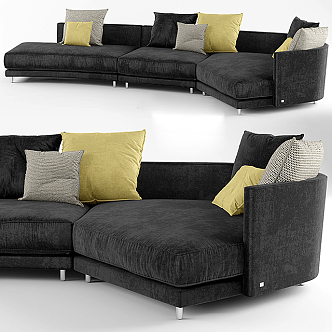 Multiplayer Sofa 3d model