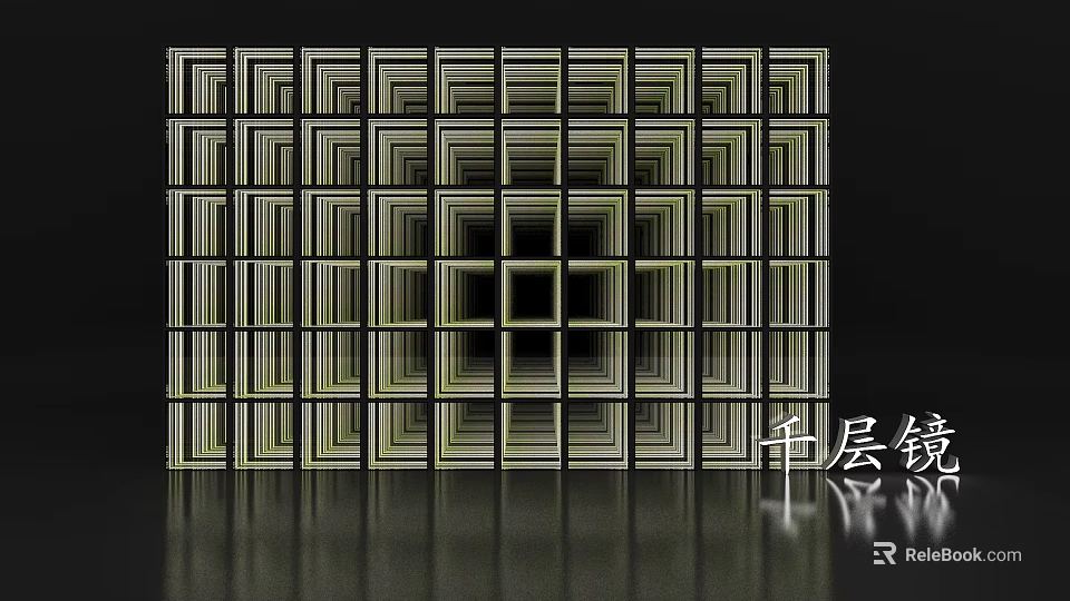 Commercial Equipment Multi Layer Symmetric Storage Display Structure With Modern Design 3d model 