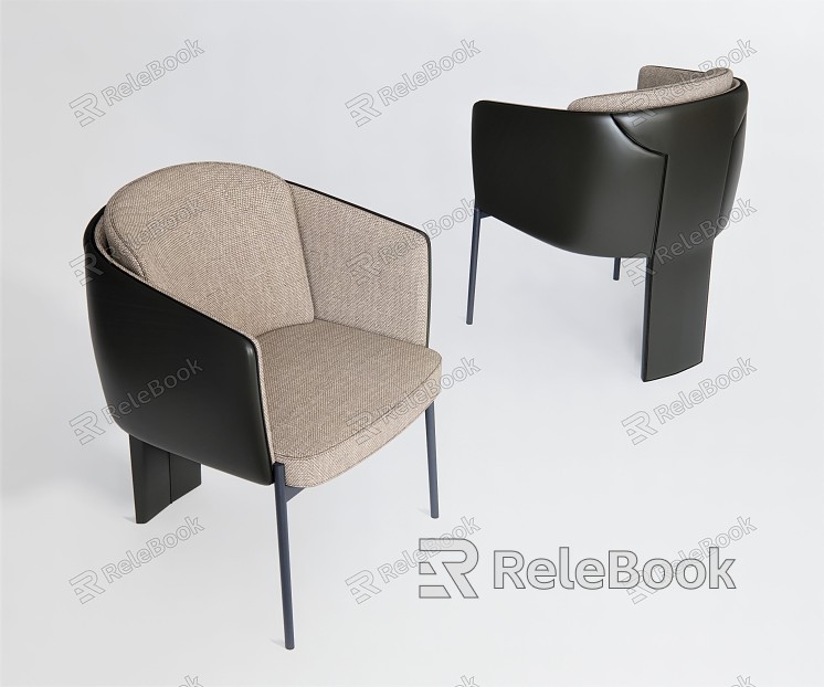 Modern Sofa Chair Single Sofa Leather Fabric Sofa Casual model