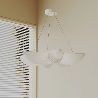 Modern chandelier 3d model