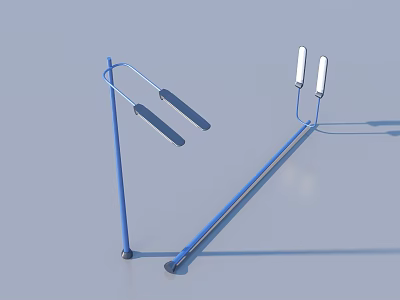 Street lamp outdoor lamp landscape lamp 3d model