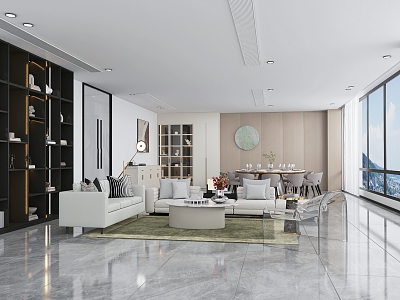 Modern Reception Room model